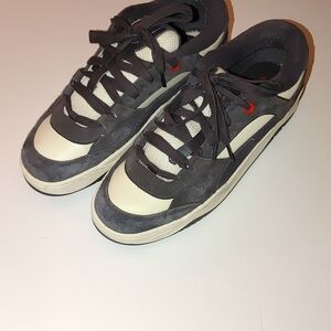 Mens Size‎ 14 PUMA 180 Pop - Glacial Grey Puma Black Skate Sneakers EUC